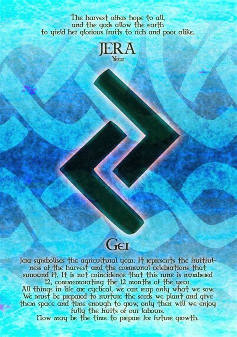 Jera rune meaning